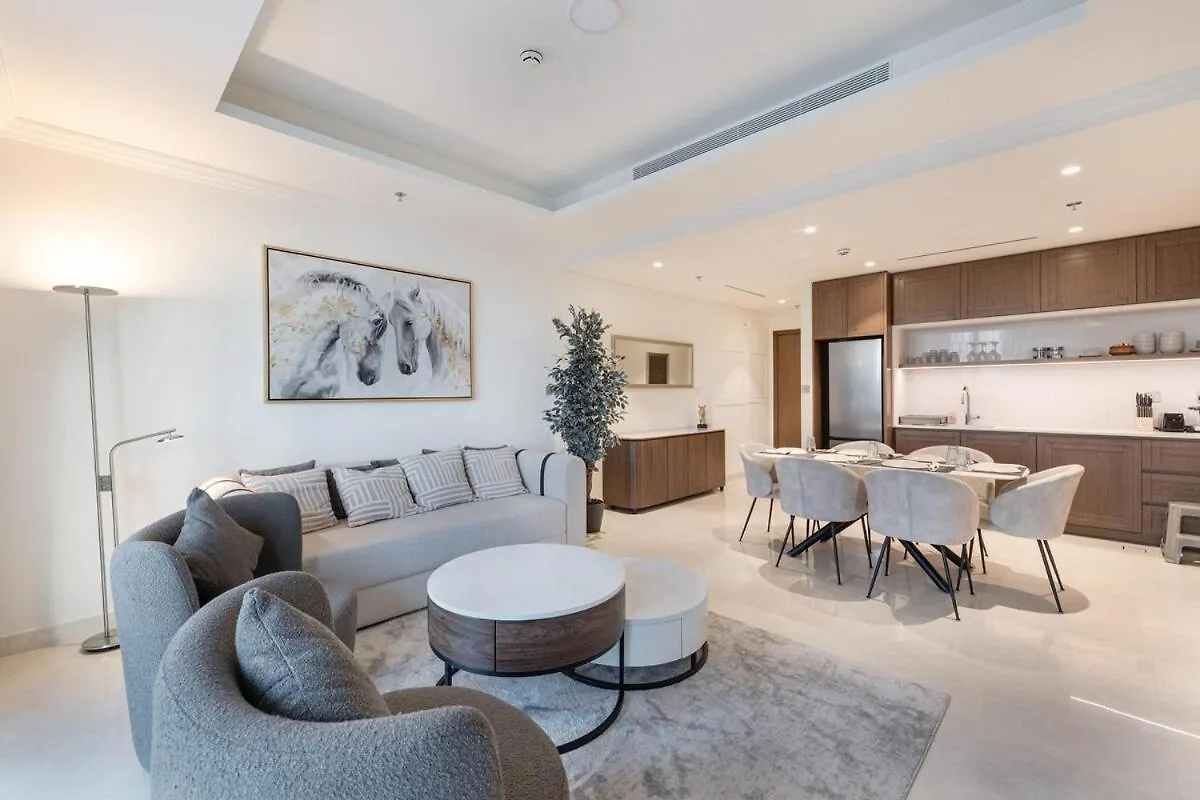 Apartment Brand New 1Br Stunning Beach View Emaar Beachfront Dubai