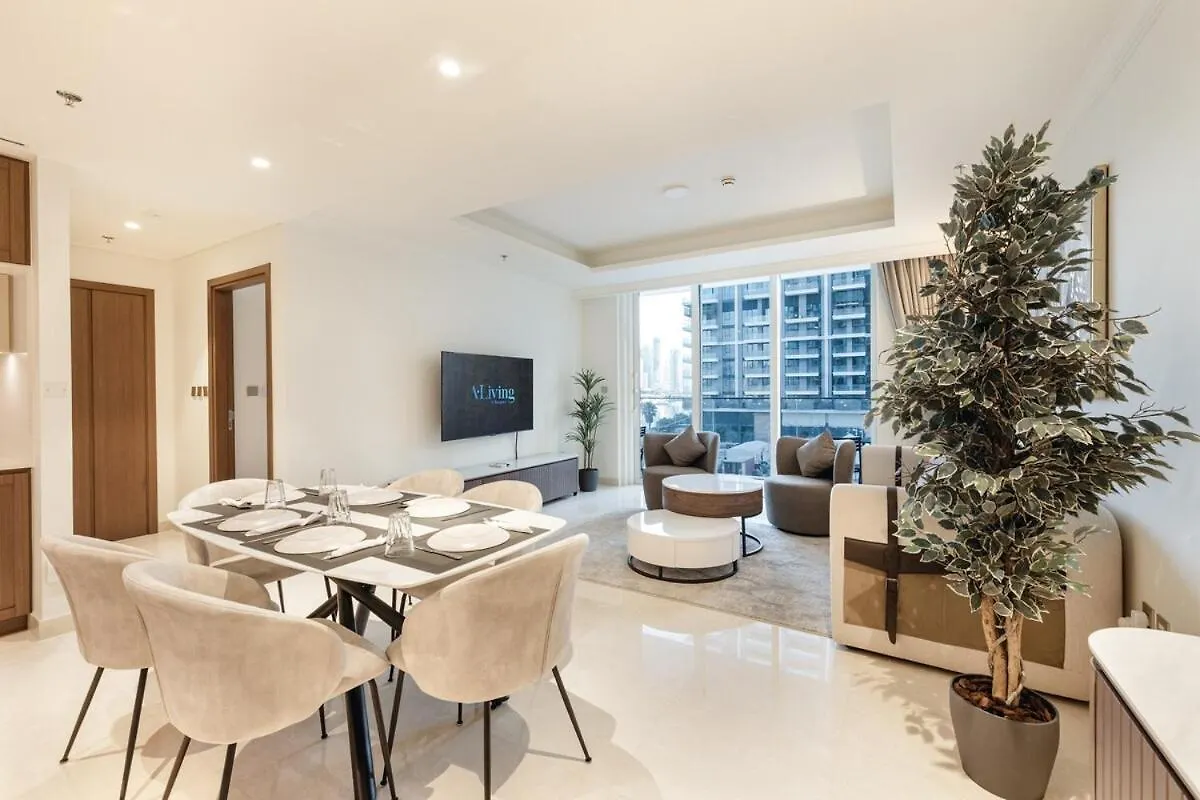 Brand New 1Br Stunning Beach View Emaar Beachfront Dubai 0*,