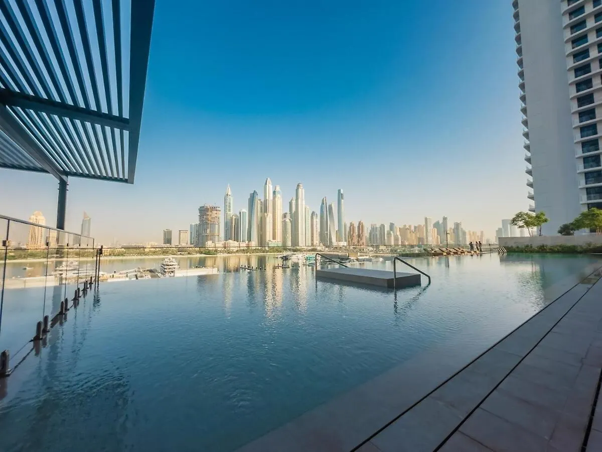 Brand New 1Br Stunning Beach View Emaar Beachfront Dubai Apartment