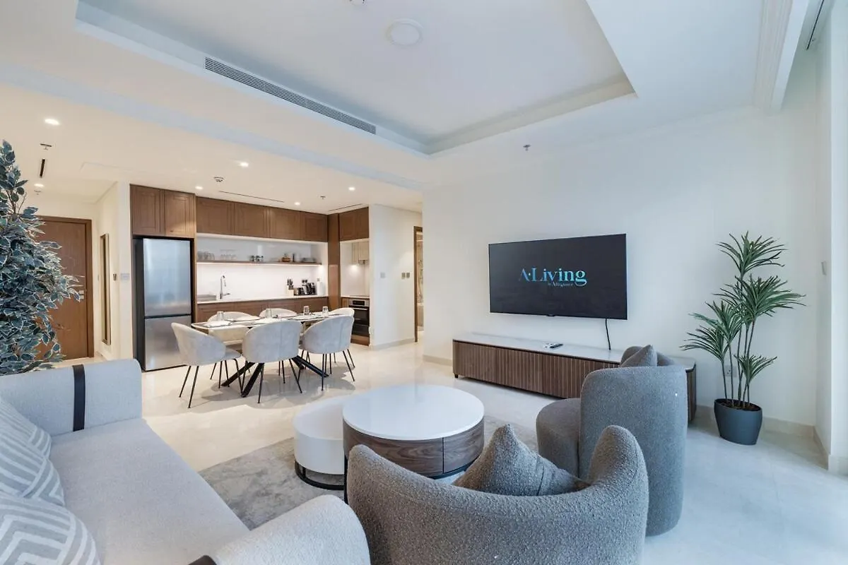 Brand New 1Br Stunning Beach View Emaar Beachfront Dubai United Arab Emirates
