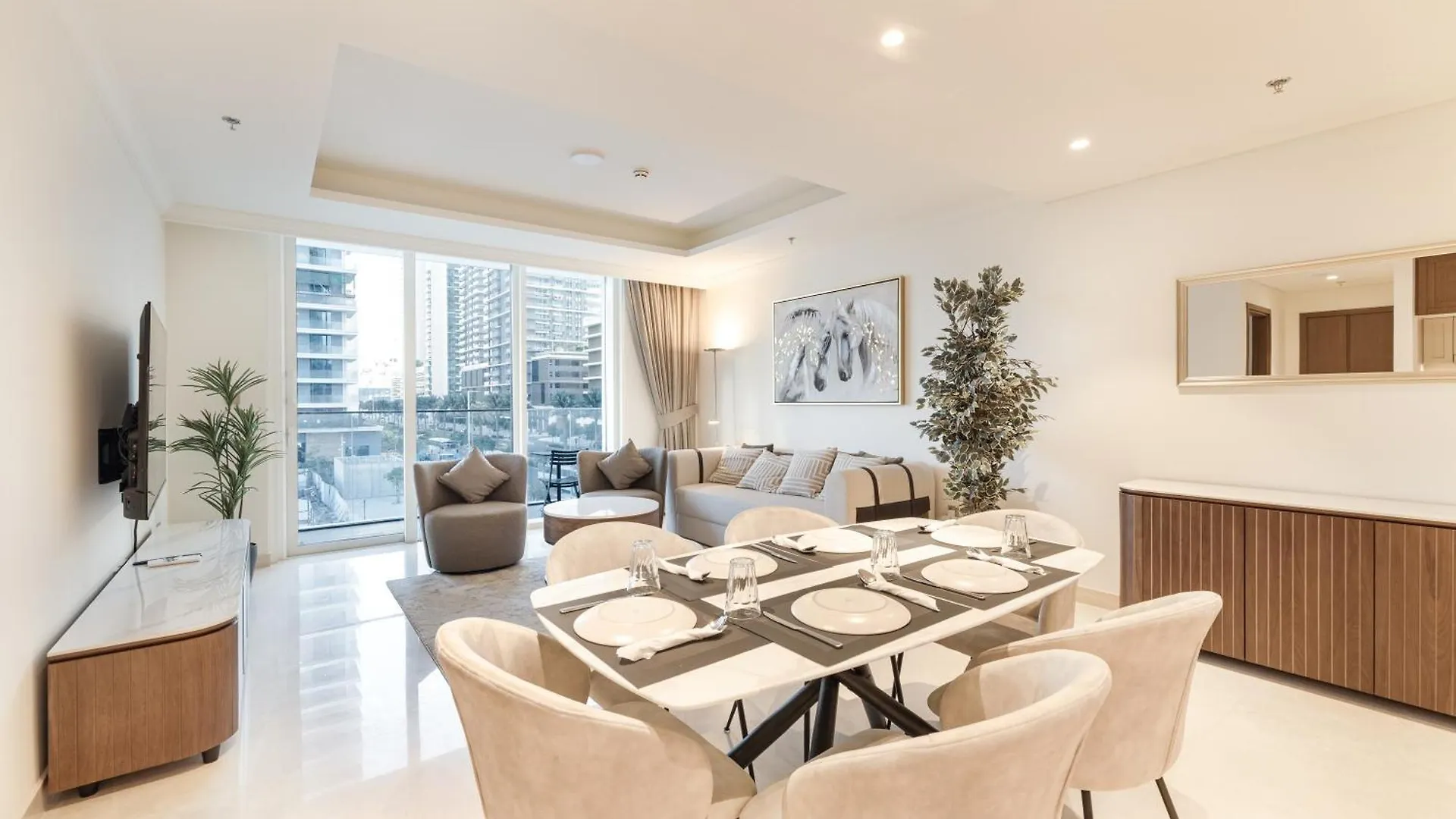 Apartment Brand New 1Br Stunning Beach View Emaar Beachfront Dubai United Arab Emirates