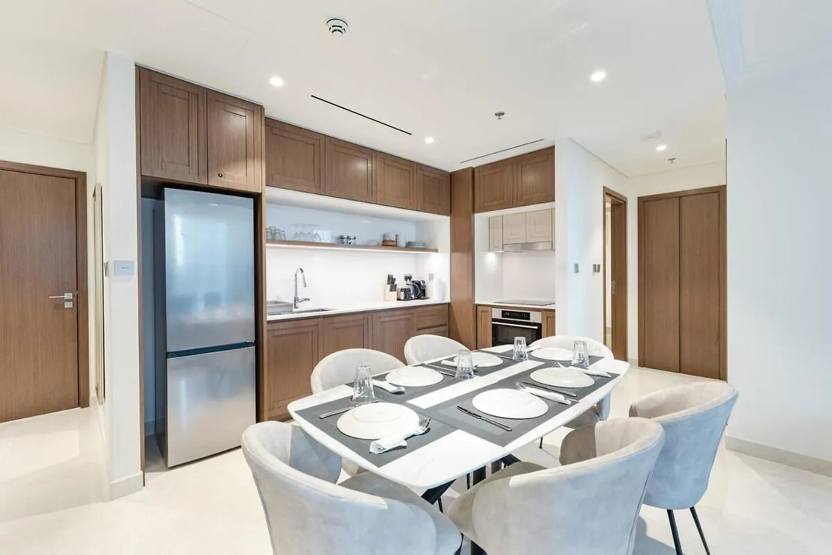 Apartment Brand New 1Br Stunning Beach View Emaar Beachfront Dubai United Arab Emirates